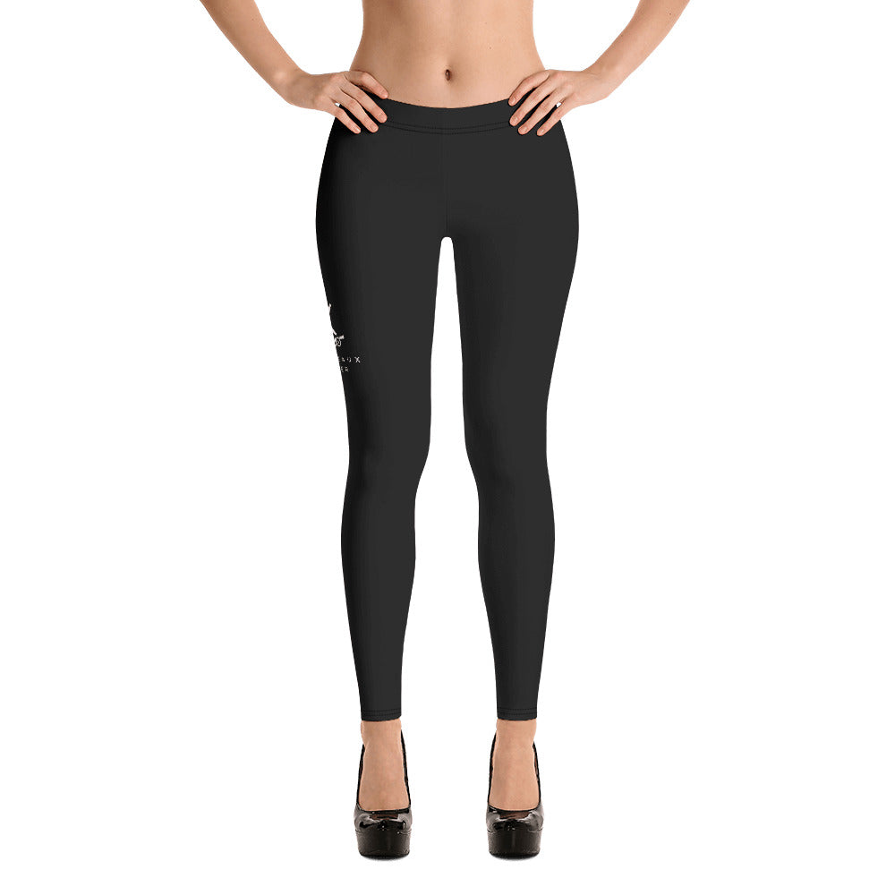 Charcoal Logo Only Leggings