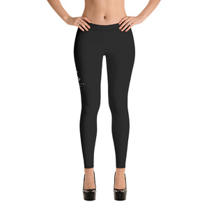 Charcoal Logo Only Leggings